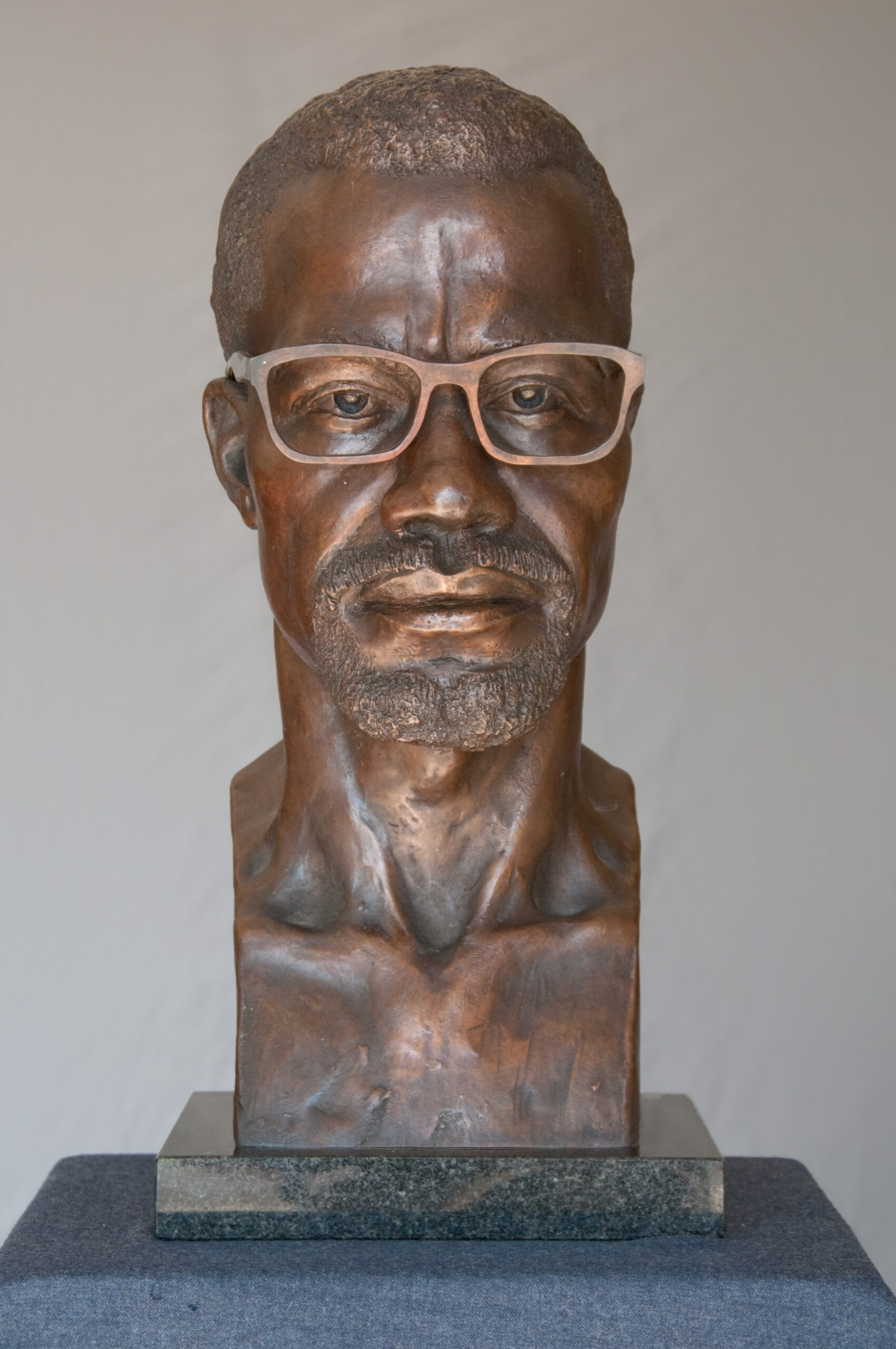 "Malcolm", bronze, 6x17x9  